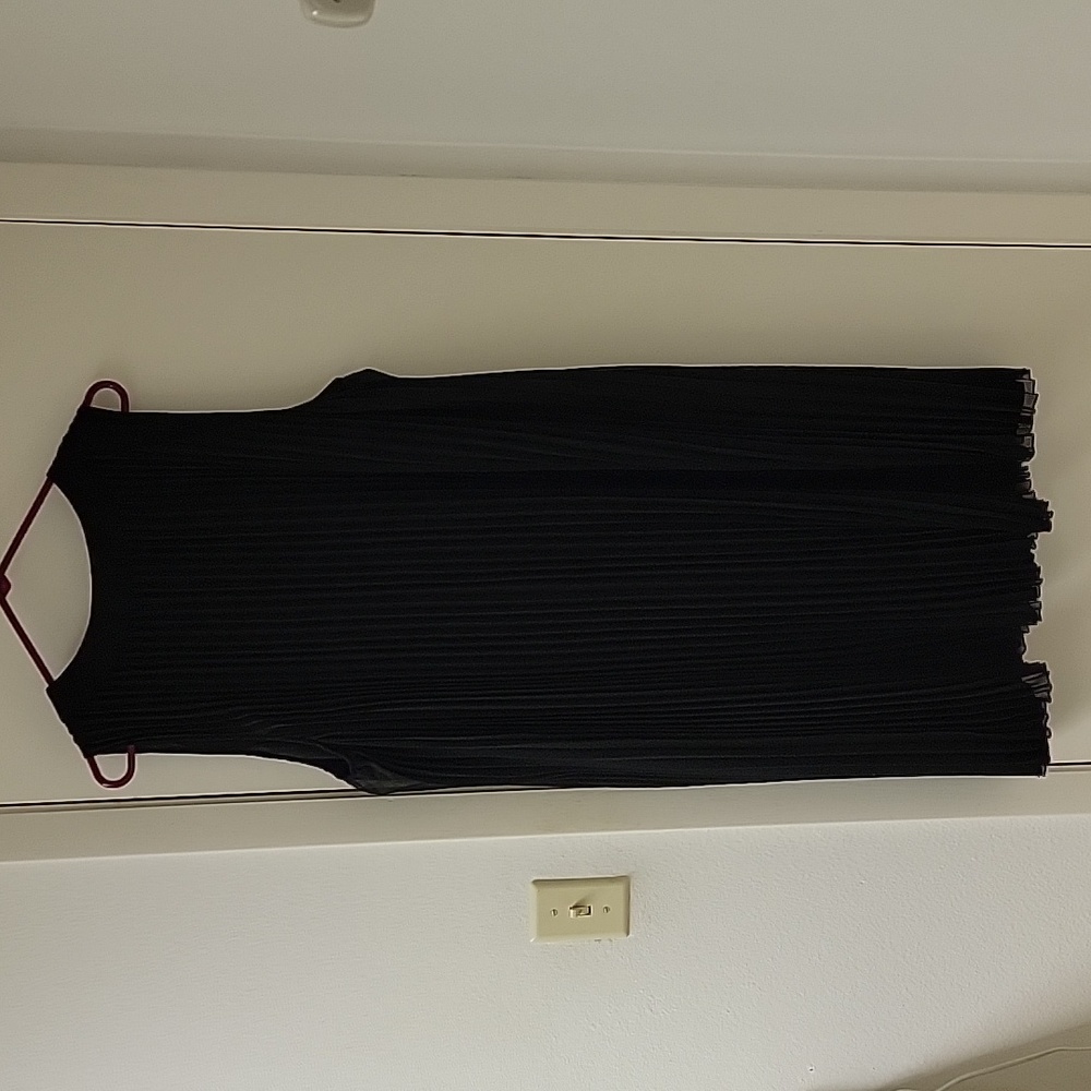 Boden accordion 🪗 pleated shift dress euc 16 long!